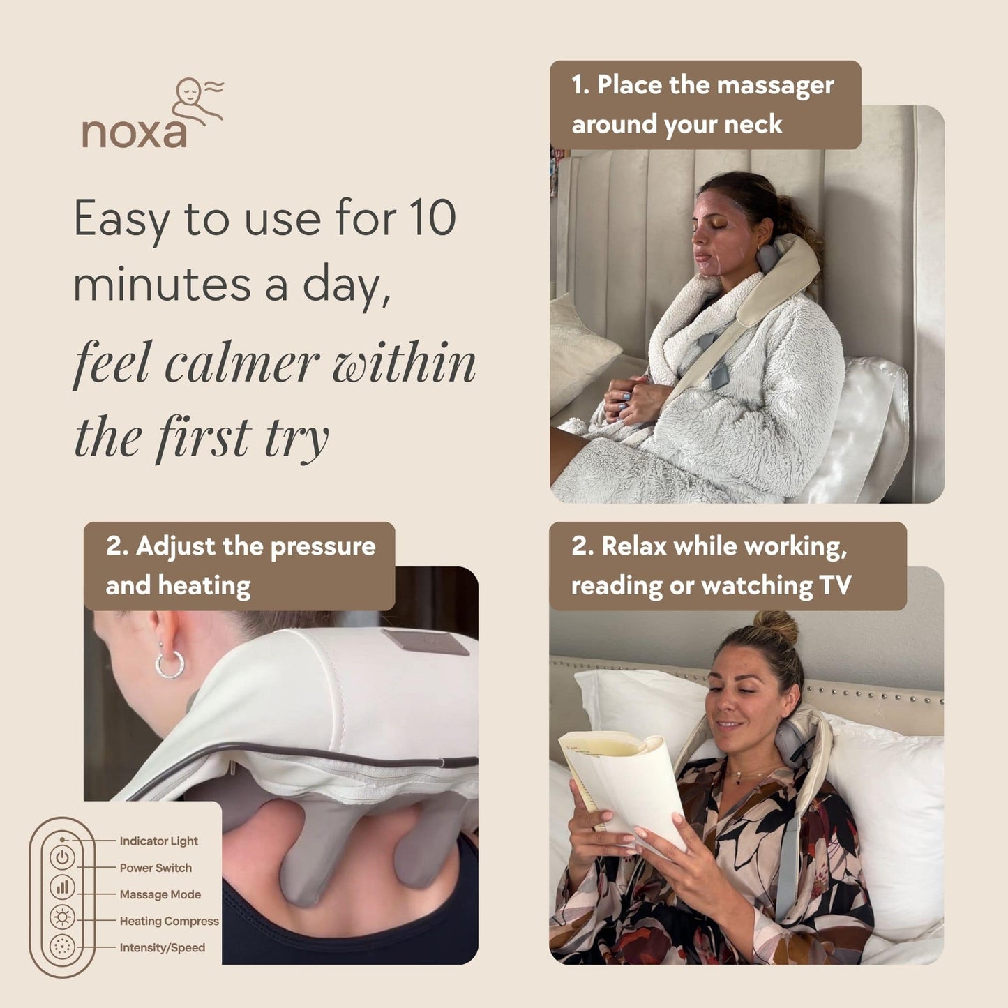 BloomCare™ Noxa Neck and Shoulder Massager