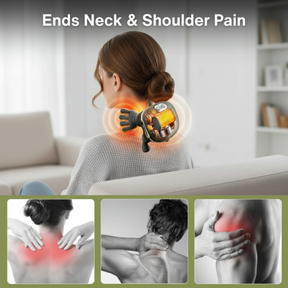 BloomCare™ Shiatsu Heated Neck Massager with bionic hands