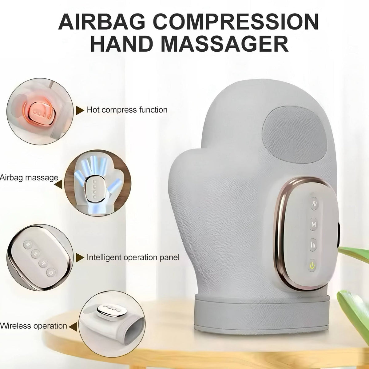 BloomCare™ 3-in-1 Hand Massager