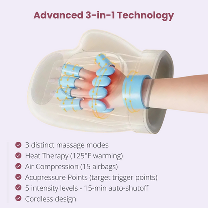 BloomCare™ 3-in-1 Hand Massager