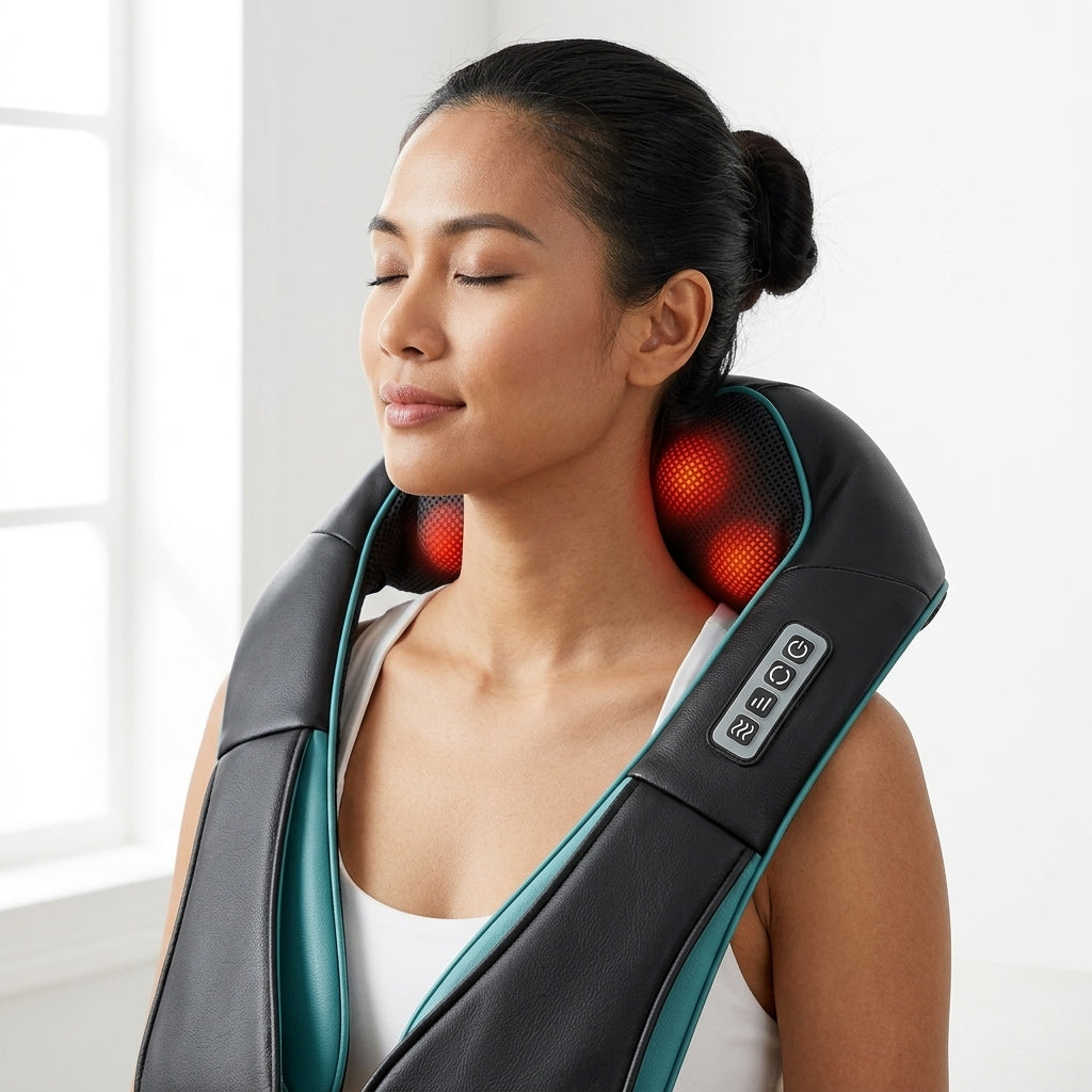 BloomCare™ Kneading Neck Shoulder and Back Massager with heat